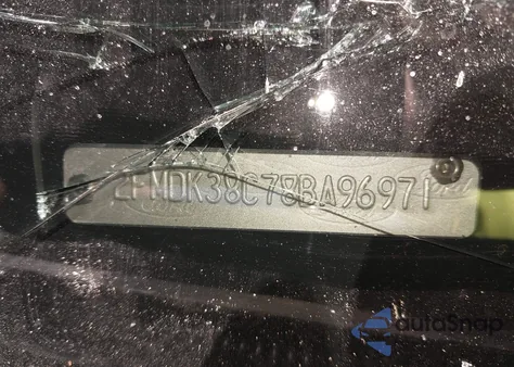 2008 Ford Edge Sel from USA, damaged, VIN 2FMDK38C78BA96971